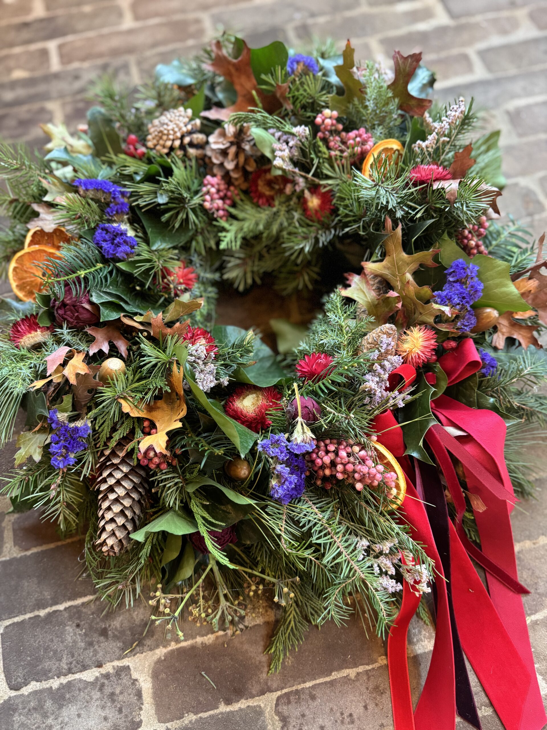 Couronne de porte de Noel 21 décembre 2026