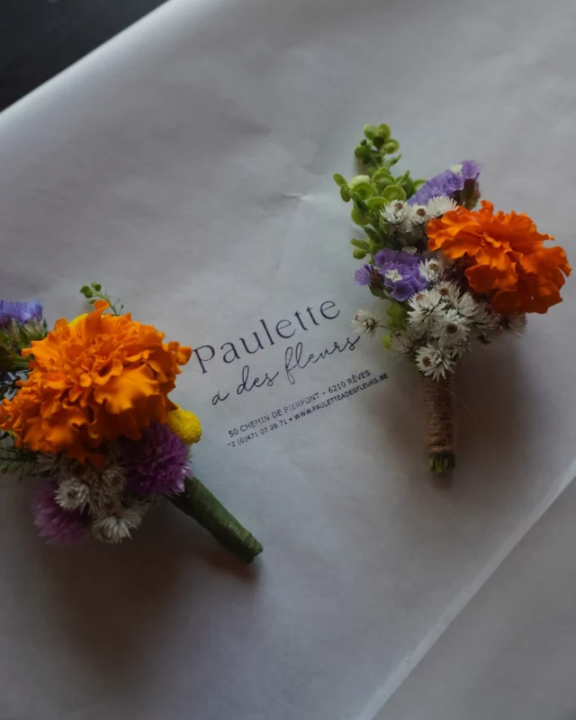 Boutonnières, signalétique fleurie, bouquet sur-mesure, ... 🌷💒 On crée l’harmonie de votre jour J avec des fleurs 100% locales et de saison ! 💍

Prêts à imaginer votre décor ? Contactez-nous via 🔗 pauletteadesfleurs.be ou au 📞 0032(0)471 07 28 71.

#boutonniere #decorationsmariage #bouquetdemariee #fleurslocales #boutiquefleurie #fleursdesaison #fleuristebelgique #floriculturebelgique #slowflowersbelgique #pauletteadesfleurs