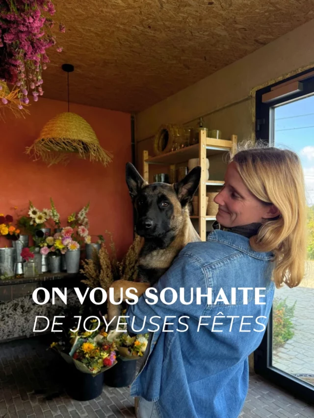 Que vos fêtes soient douces, lumineuses... Et remplies de fleurs ! 🌷✨🎄

#fleuristebelgique #floriculturebelgique #slowflowersbelgique #pauletteadesfleurs